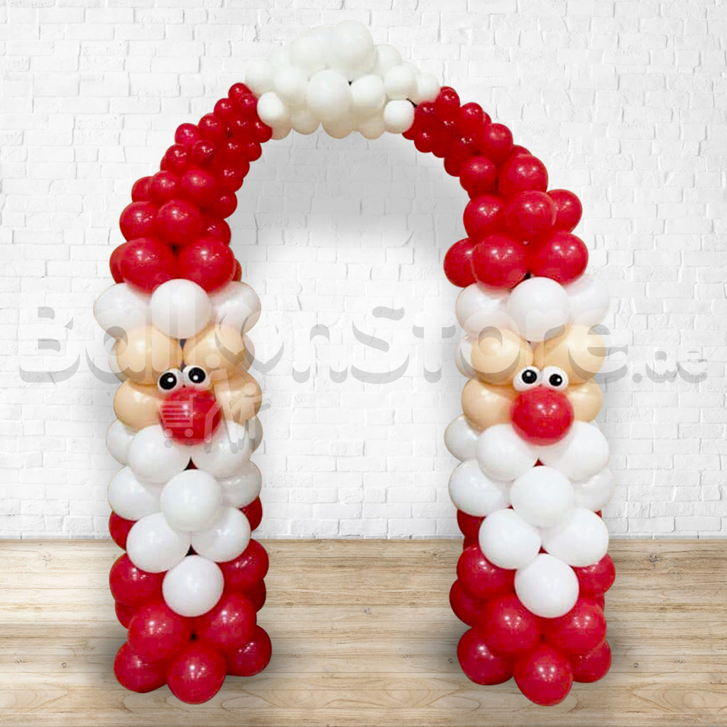 Welcoming Santa Balloon Balloon Arc - Arch 3DAYS NOTICE - Not Possible