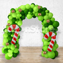 Grinch Inspired Balloon Arc -  BEST for Entrance, Stage  and Photo-Off area