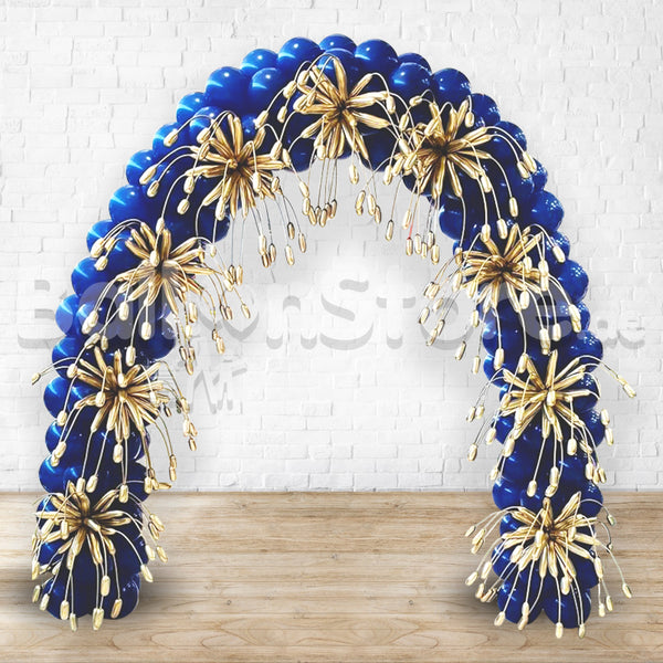 FireWorks Design  Balloon Arc -  BEST for Entrance, Stage  and Photo-Off area    Arch 3DAYS NOTICE - Not Possible For Delivery