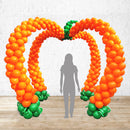 Pumpkin Dome Halloween Balloon Arch