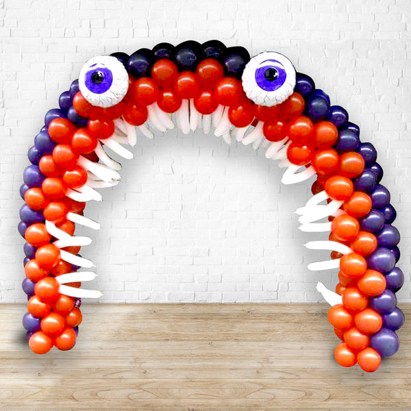 7meter Creepy Monster Halloween Balloon Arch - 3DAYS NOTICE - Not Possible For Delivery