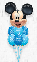 Disney Mickey Mouse Sparkle Blue Birthday Balloon Bouquet