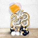 Any Two Number BeerMug Cheers Balloon Arrangement PRE-ORDER 1DAY In Advance