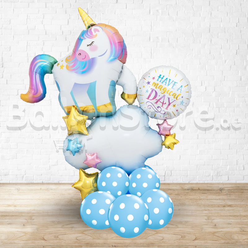 Have A Magical Day Unicorn Balloon Arrangement