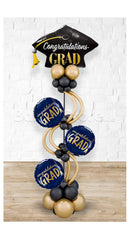 Congratulations Graduation Cap Balloon Arrangement  PRE-ORDER 1DAY In Advance