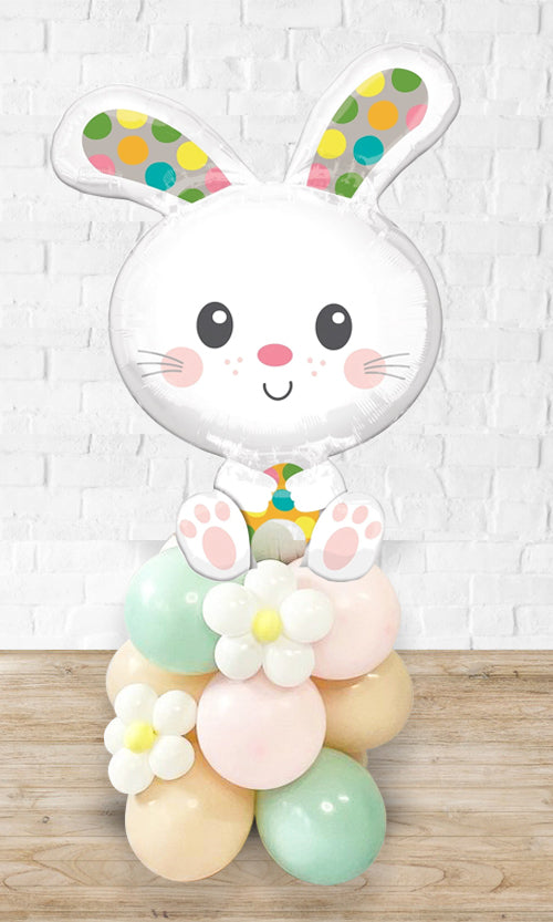 Bunny Balloon Arrangement  - Bunny usually replace with Similar Ones