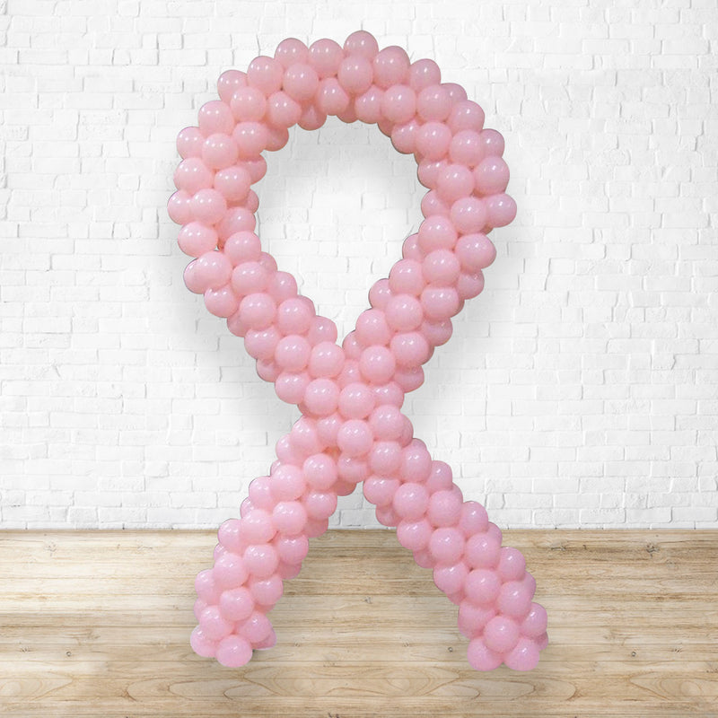 Pink Ribbon Breast Cancer Balloon Standee