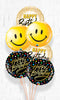 Birthday Confetti Smiley Birthday Balloon Bouquet