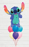 Disney Stitch Super shape &Colorful Balloon Bouquet With Weight