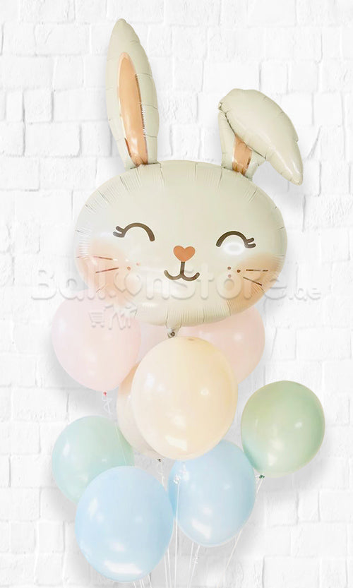 Bunny Pastel Balloon Bouquet - Bunny we usually replace with Similar Ones
