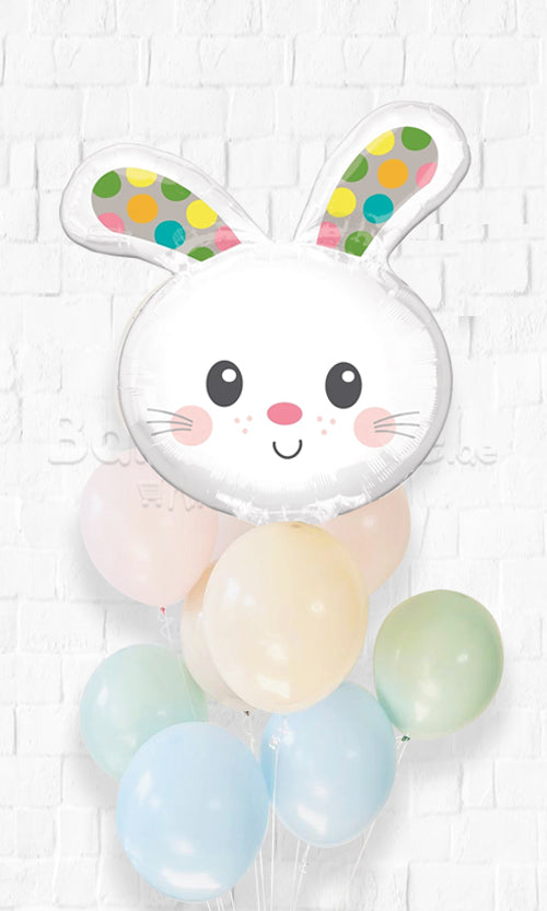 Bunny Pastel Balloon Bouquet - Bunny we usually replace with Similar Ones