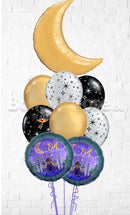 Ramadan Kareem Eid Wishes Sparkle Star Crescent Balloon Bouquet