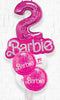 Any Single Number Barbie Birthday Balloon Bouquet