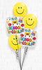 Colorful School is Cool Smiley Balloon Bouquet