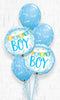 Boy Pennant A-Round Balloons Bouquet