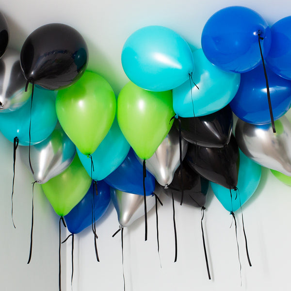 Gaming Theme Color Helium Balloons - 25count