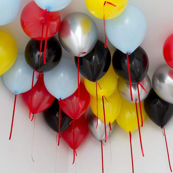 SuperHero Theme  Color Helium Balloons - 25count
