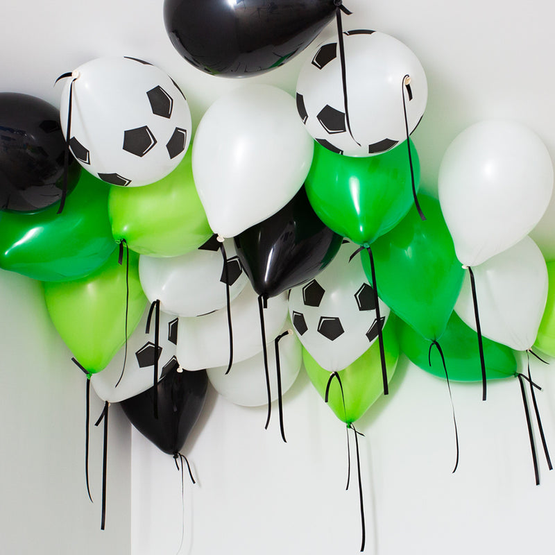 Soccer Theme Green Helium Balloons - 25count