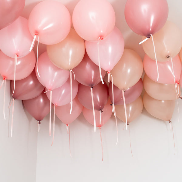 Cherry Blossom Theme Helium Balloons - 25count