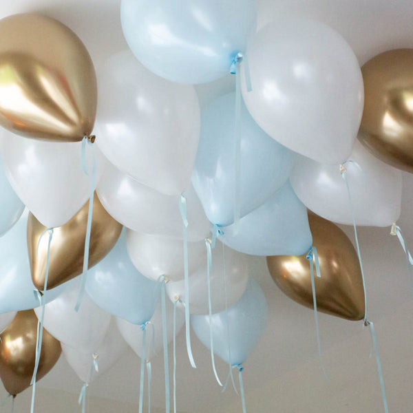 Christmas Winter Theme Helium Balloons - 25count