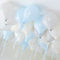 Macaroon Blue Theme Helium Balloons - 25count