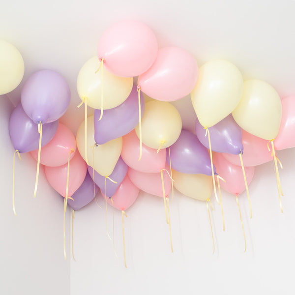 Pastel Princess Theme Helium Balloons - 25count