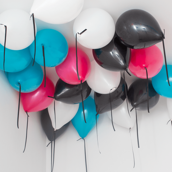 Tiktok Theme Helium Balloons - 25count