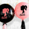 Barbie  Set Of 2 30inches Custom / Personalized Balloon / Happy Birthday / Any Text If Logo