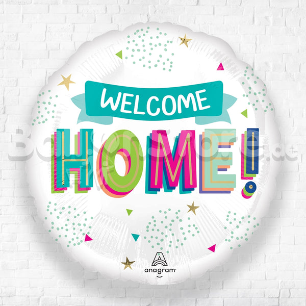 18inches Round shape Welcome Home foil