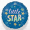 Sleepy Little Star Foil Balloon - Helium Filled (Back & Front Design)