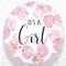 Baby Girl Blue WaterColor Foil Balloons