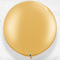 Giant Metallic Gold Color Latex Balloon  - Helium Inflated