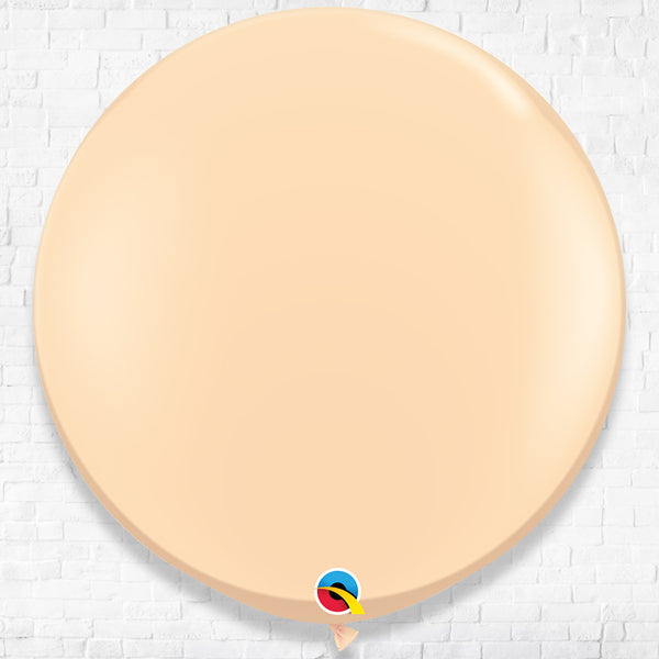 36inches Giant Standard Blush Color Latex Balloon Helium Inflated