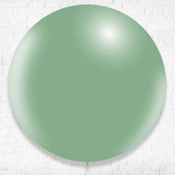 36inches Giant Standard Vintage Green Color Latex Balloon Helium Inflated