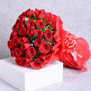 Love Me Like Me Red Roses Fresh Flower Hand Bouquet - Valentine's Love Bouquets