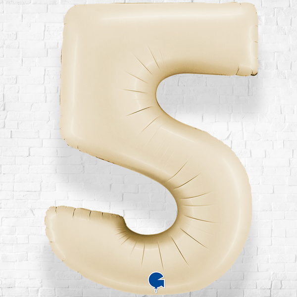 Number Five Cream Helium Filled