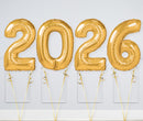 2026 Number Balloons - Helium Filled Promotional