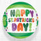 St. Patrick's Day Dots & Shamrocks Orbz Foil Balloon