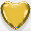 Heart shape Metallic Gold Foil balloon