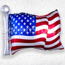 United State of America FLAG Foil Balloon - Helium filled