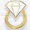 Golden Wedding Ring Supershape
