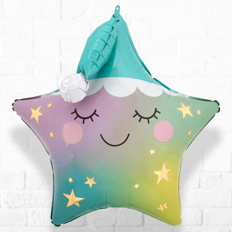 Multi Balloon Sleepy Little Star 3D Effect