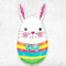 Bunny Egg Junior Shape Foil Helium Filled