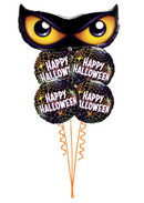 Halloween spooky eyes All Foil Balloon Bouquet With weight