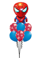 Spider Man Latex Balloon Bouquet with Weight