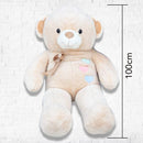 Huggable BIG Cream Teddy Bear