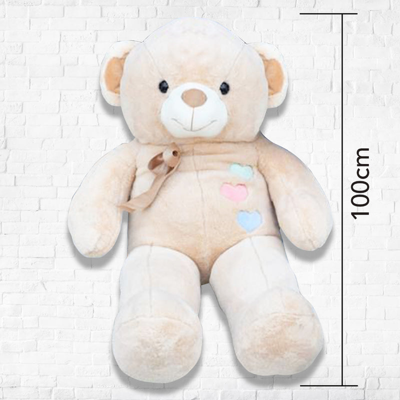 Huggable BIG Cream Teddy Bear