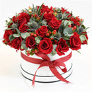 Full of Love Red Roses - valentine flower bouquet Delivery