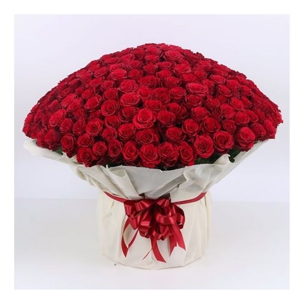 LOVE with Red Rose Bouquet