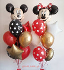 Mickey & Minnie  Mouse Balloon Bouquet With Weight